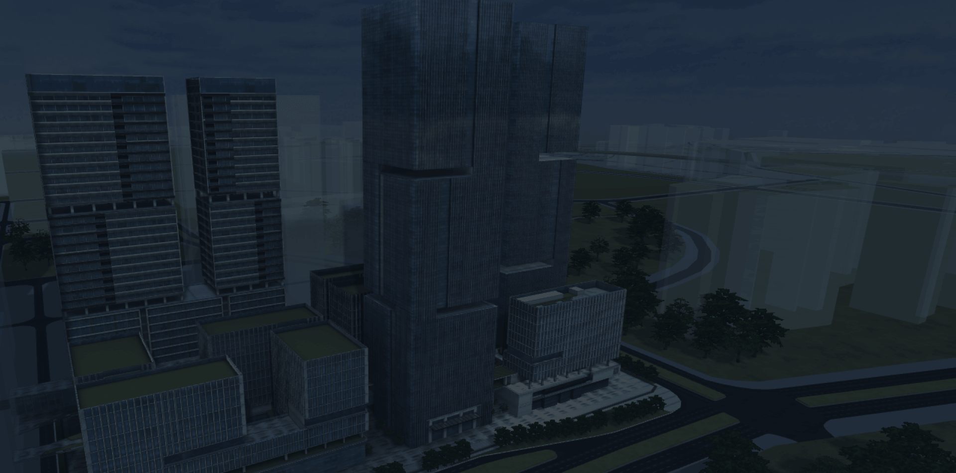 数字孪生城市-3d城市-室内三维场景-室内定位室内导航三维场景平台|易景三维可视化平台