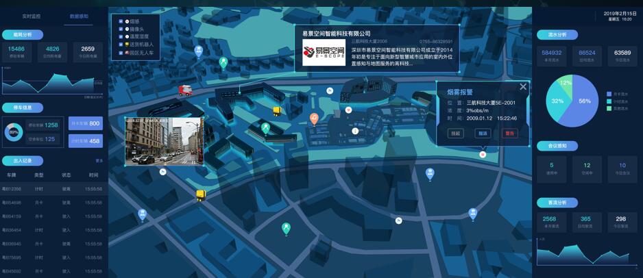 易景室内地图网站制作可视化场景