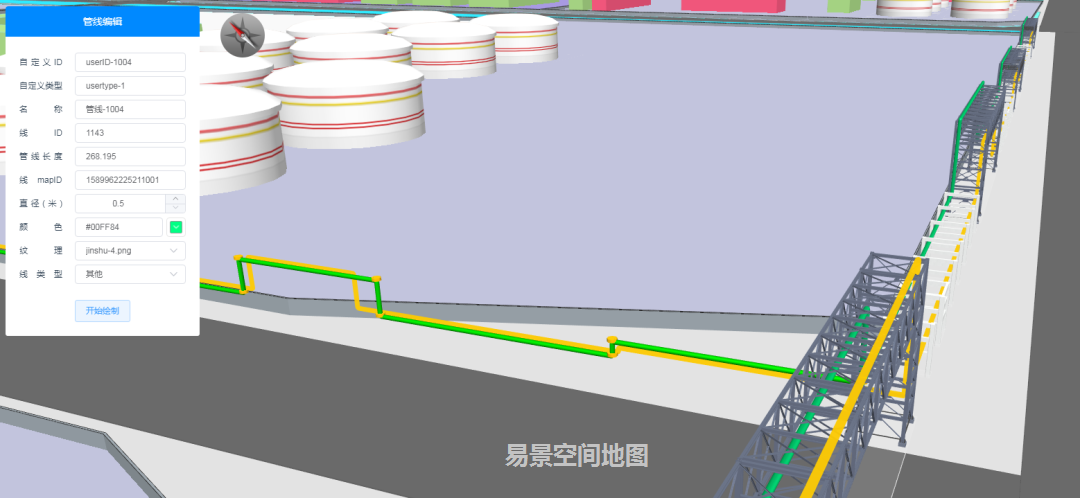 管廊管线三维地图